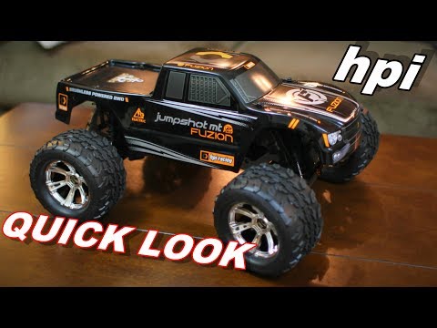 Crazy Brand Spankin' NEW HPI Jumpshot MT Flux Fuzion Monster Truck - Quick Look - TheRcSaylors - UCYWhRC3xtD_acDIZdr53huA