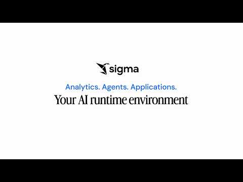 Sigma: Your AI Runtime Environment