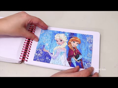 Frozen Sticker Book and Puzzles ! Toys and Dolls Fun for Kids | SWTAD - UCGcltwAa9xthAVTMF2ZrRYg