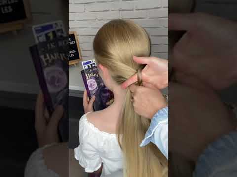 💗Easy Hair Wrapped Ponytail 💗