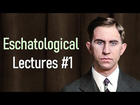 Eschatological Lectures - John Murray