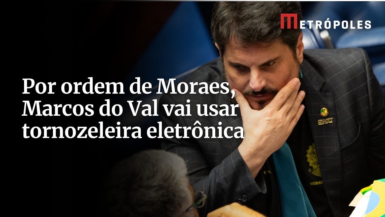 Por ordem de Moraes Marcos do Val vai usar tornozeleira eletrônica