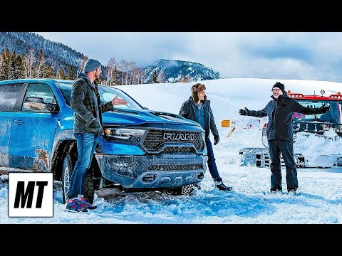 Behind the Scenes with a Ram 1500 TRX in Snow | Top Gear America Ep 4 | MotorTrend