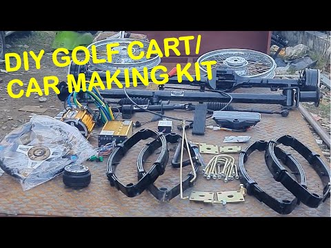 DIY Golf Cart Kit | vintage car Kit| DIY Car/ 4 wheeler kit|  Golf car componnets |Electric car part