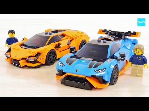 レゴ ランボルギーニ レヴエルト ウラカンSTO 77238 / LEGO Lamborghini Revuelto & Huracán STO Speed build