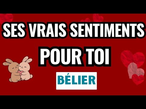 BÉLIER Ses vrais sentiments pour toi