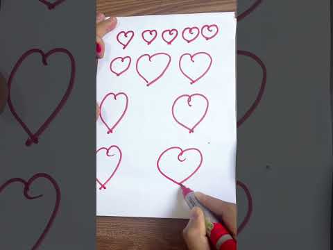 Vẽ Trái Tim Cho Người Like Video #nhungdieuthuvi