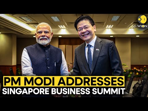 PM Modi LIVE: PM Modi's remarks during India-Singapore business roundtable meeting | WION Live