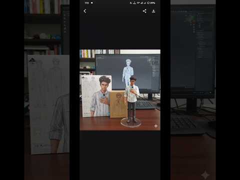 Trending 3D Figure Photo Making Tutorial! 🔥🤯