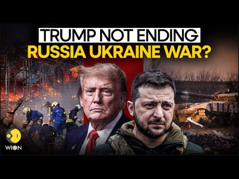 Russia Ukraine War: Russia To Takeover Ukraine? Trump Slams Zelensky For War | Putin News | LIVE