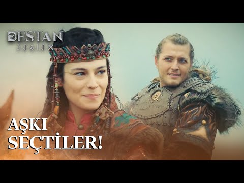 Temur ve Tutkun saraydan kaçıyor! | Destan Sahneler