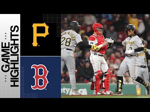 Pirates vs. Red Sox Game Highlights (4/4/23) | MLB Highlights video clip