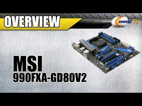 Newegg TV: MSI 990FXA-GD80V2 AM3+ AMD 990FX ATX Motherboard Overview - UCJ1rSlahM7TYWGxEscL0g7Q