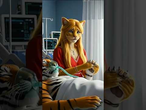 part 2 The pain and smile of the cat and the tiger and a new life#shorts#cat#catshorts#kitten#kitty