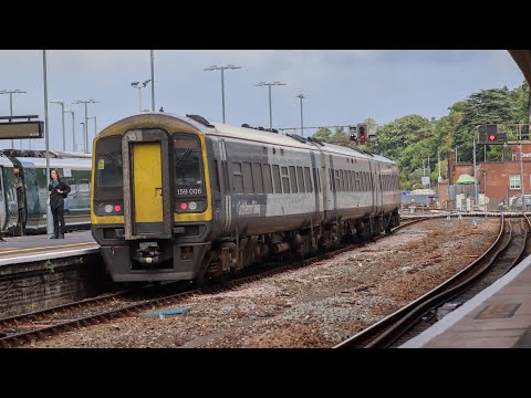 Trains at Exeter St David’s (24/08/22)