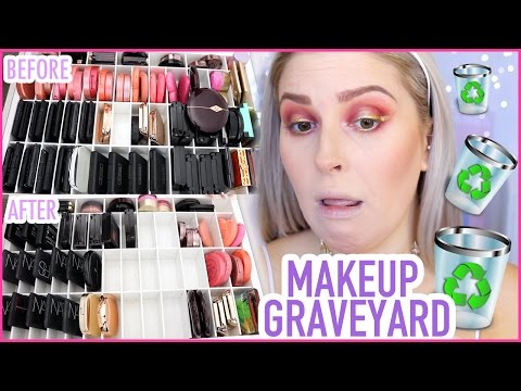 BLUSH! Nars, Tarte, Drugstore & MORE! ? ORGANIZE AND DECLUTTER MY MAKEUP COLLECTION! ?