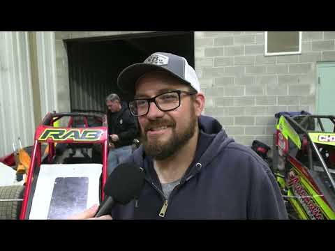 12.17.22 POWRi Pit Walk from the Knepper 55 at Du Quoin - dirt track racing video image