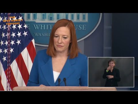 Washington DC now. Psaki holds press briefing at White House.