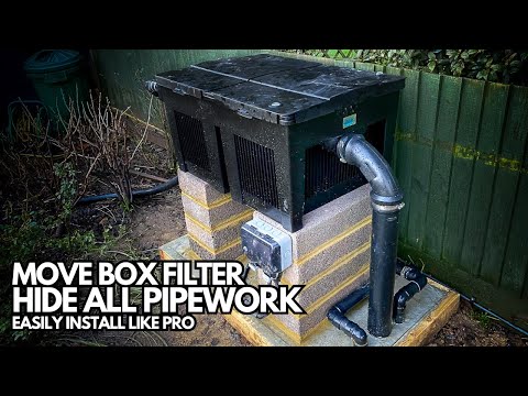 Beyond the Box_ Elevate Your Pond with Hidden Filt If you have a large box filter next to the pond, this video will help you move it away and also hide