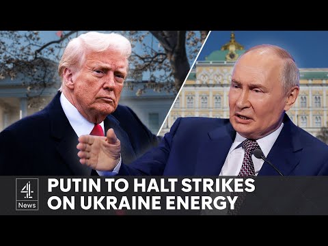 Putin agrees to 30 day pause in strikes on Ukraine energy