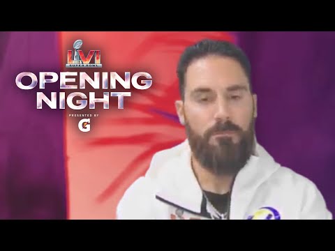 Eric Weddle Speaks at Rams Opening Night video clip