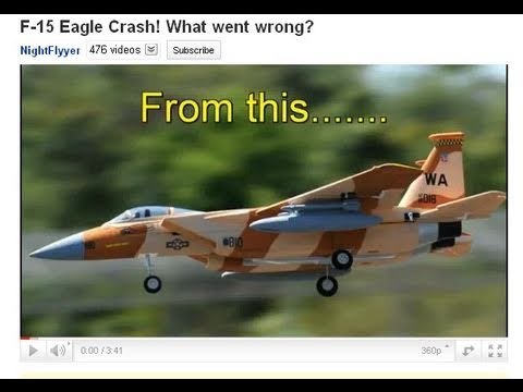 F-15 Eagle Crash!  What went wrong? - UCvPYY0HFGNha0BEY9up4xXw