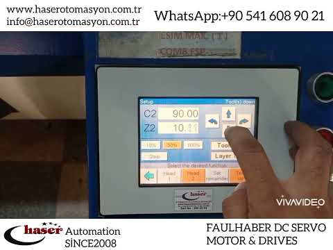 Faulhaber dc servo motor ve sürücüleri arıza tespit bakım onarım enkoder yenileme işlemleri