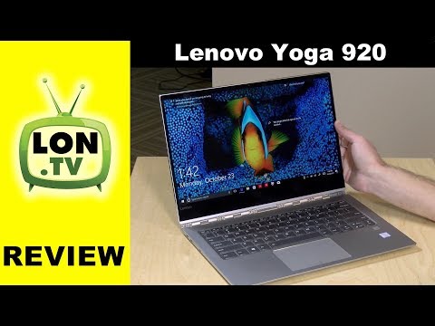 Lenovo Yoga 920 Review - 13.9" 4k Two-in-One with New Intel 8th Generation Processor - UCymYq4Piq0BrhnM18aQzTlg