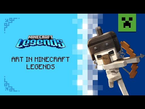 Minecraft Legends (マインクラフト レジェンズ) のアート