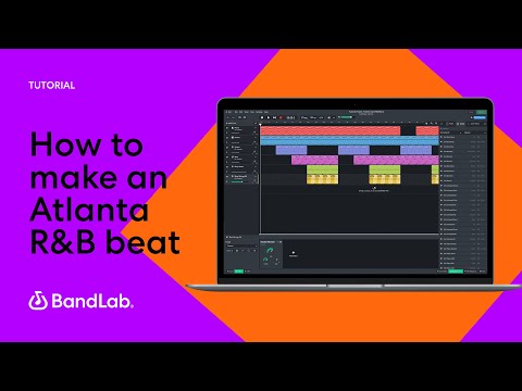 How to make an Atlanta style RnB beat using BandLab's free web Mix Editor