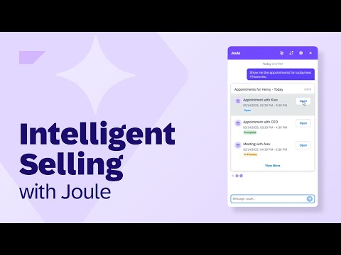 Intelligent Selling with Joule and Joule Agents | Demo