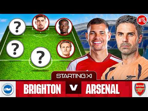 Starting XI LIVE | Brighton vs Arsenal