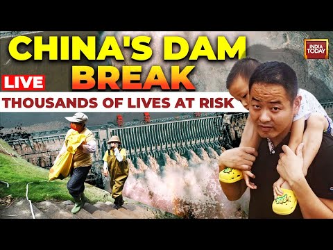 LIVE Devastation In China |  China's Dam Break: Tens Of Thousands Evacuated In Face Of Floods