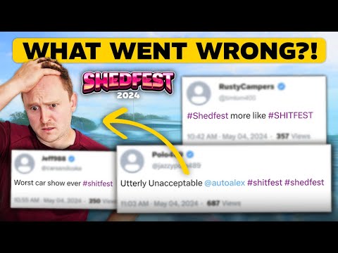 WE NEED TO TALK ABOUT SHEDFEST....