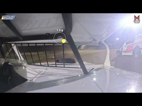 #160 Brayson Maggard - MW Mod - 8-9-2025 Springfield Raceway - In Car Camera - dirt track racing video image