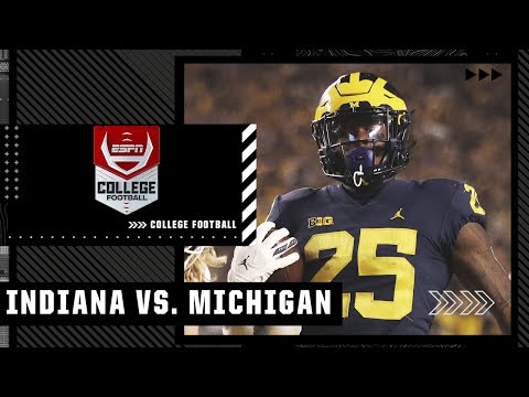 Indiana Hoosiers at Michigan Wolverines | Full Game Highlights
