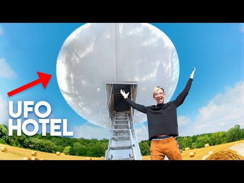Inside a UFO Hotel 🛸