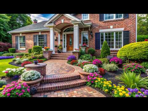 Easy and Stylish Brick Landscaping Ideas to Boost Your Front Yard's Appeal