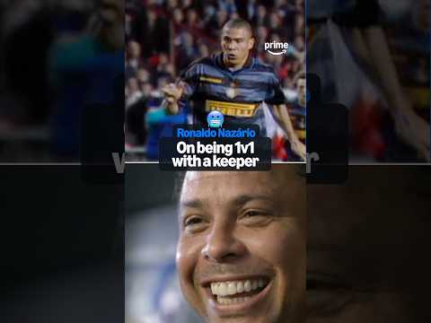 O Fenômeno Ronaldo talks going 1V1 with a keeper 🧤🌪️👀 #ronaldo #r9 #ronaldonazario #inter #brazil