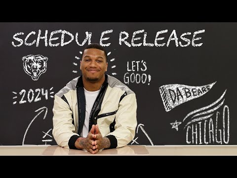 Back to School | Schedule Release 2024 | Chicago Bears video clip