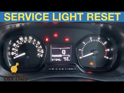 Come Resettare Il Service Dell Opel Vivaro Opel Vivaro Mk