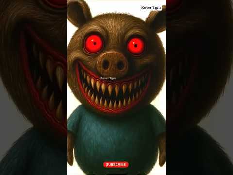Peppa Pig's Characters became scary evil | #shorts #ai #scary #peppapig