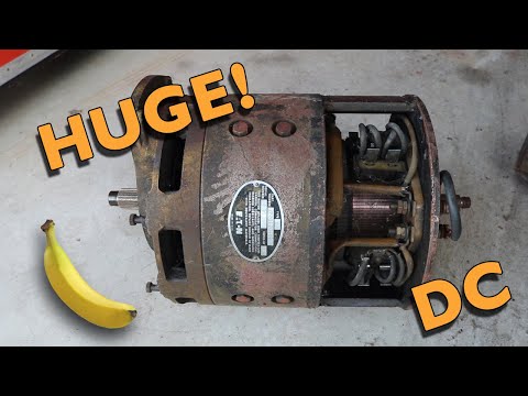 MASSIVE DC Motor for Electric Tractor! | In-Depth Specs & Speed Testing
