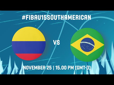 LIVE - Colombia v Brazil | FIBA South American U15 Women's Championship 2022