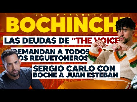 LAS DEUDAS de "The Voice" - Sergio carlo con boche a Juan Esteban - El Bochinche