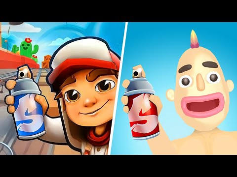 Subway Surfers VS Sandwich Runner, Subway Surfers Game Playing, Subway Surfers Gameplay Mobile