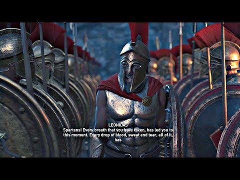 Assassin's Creed Odyssey - All Leonidas & 300 Spartans Cutscenes (PS4 Pro) - UCfVhjM2_XVvO5eGbOK-MO0A