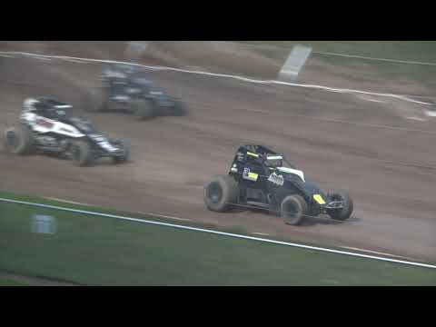 UMSS Traditional Sprint Feature - Cedar Lake Speedway 08/26/2023 - dirt track racing video image