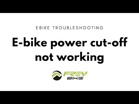 E-bike power cut-off not working? When you try to brake, but the motor's still working? Check here!