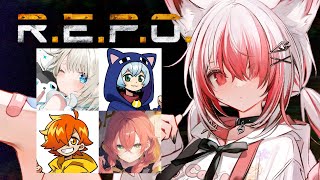 【R.E.P.O.】MAD警察5人で今回はレポだよー！いたずら心働きますねえw/といとい うおうお ぺいんとさん クロノアさん【VEE/秋雪